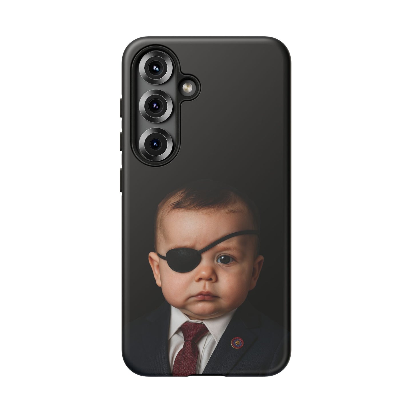 “One Eye on Freedom, One on Your Notifications”