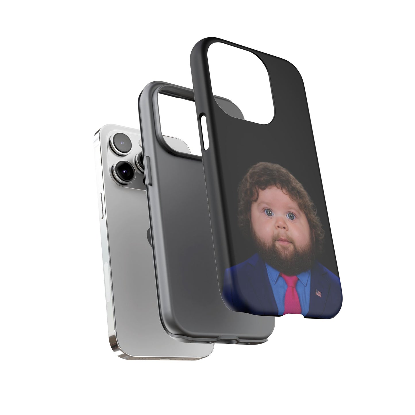 Unholy Mullet That Defies Physics Phone Case - JD Vance