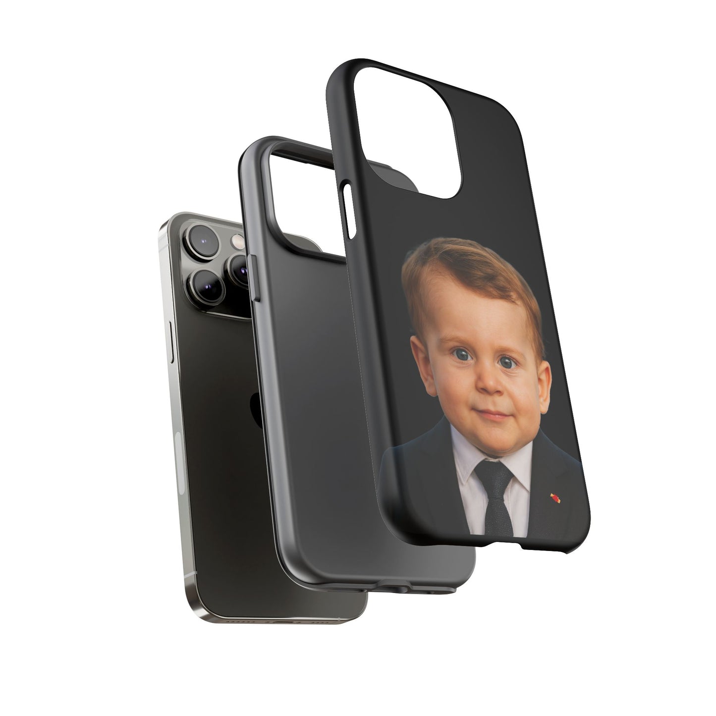 Pocket Élysée Protection Phone Case - Emmanuel Macron