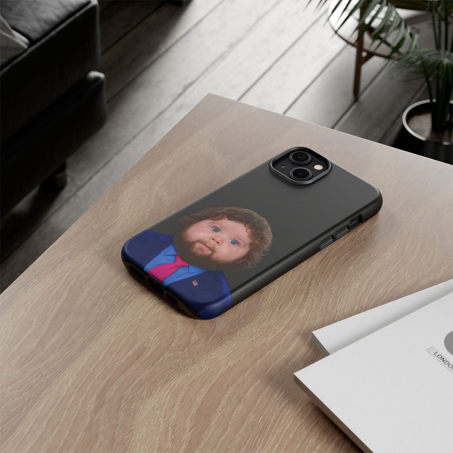 Unholy Mullet That Defies Physics Phone Case - JD Vance