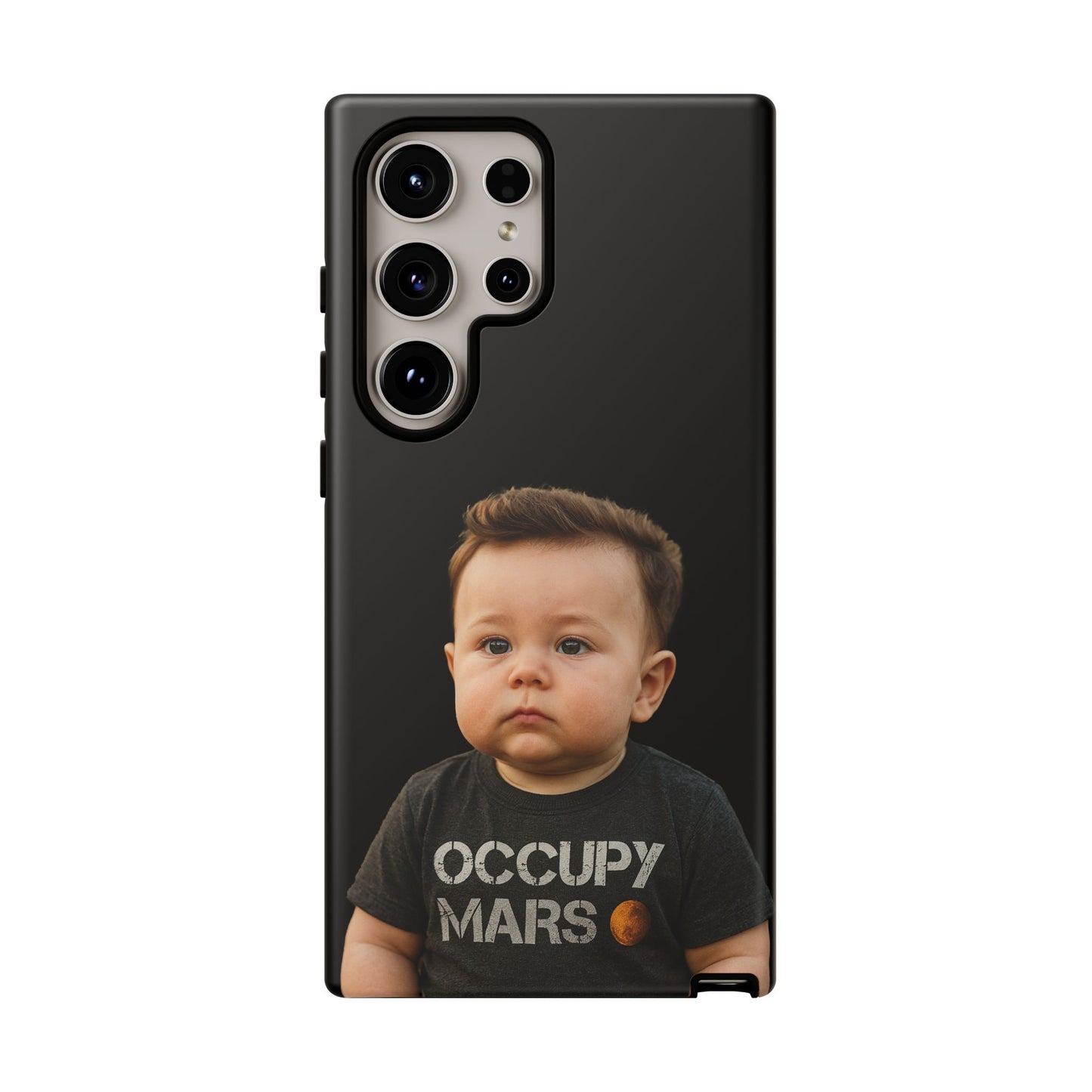 Pocket Payload: Dual-Layer Mars Readiness Phone Case - Elon Musk