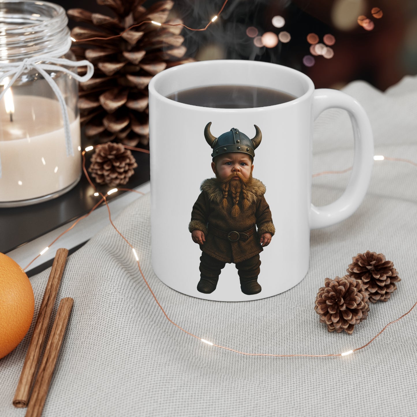 Bearded Nordic Pagan Battle Brew Mug