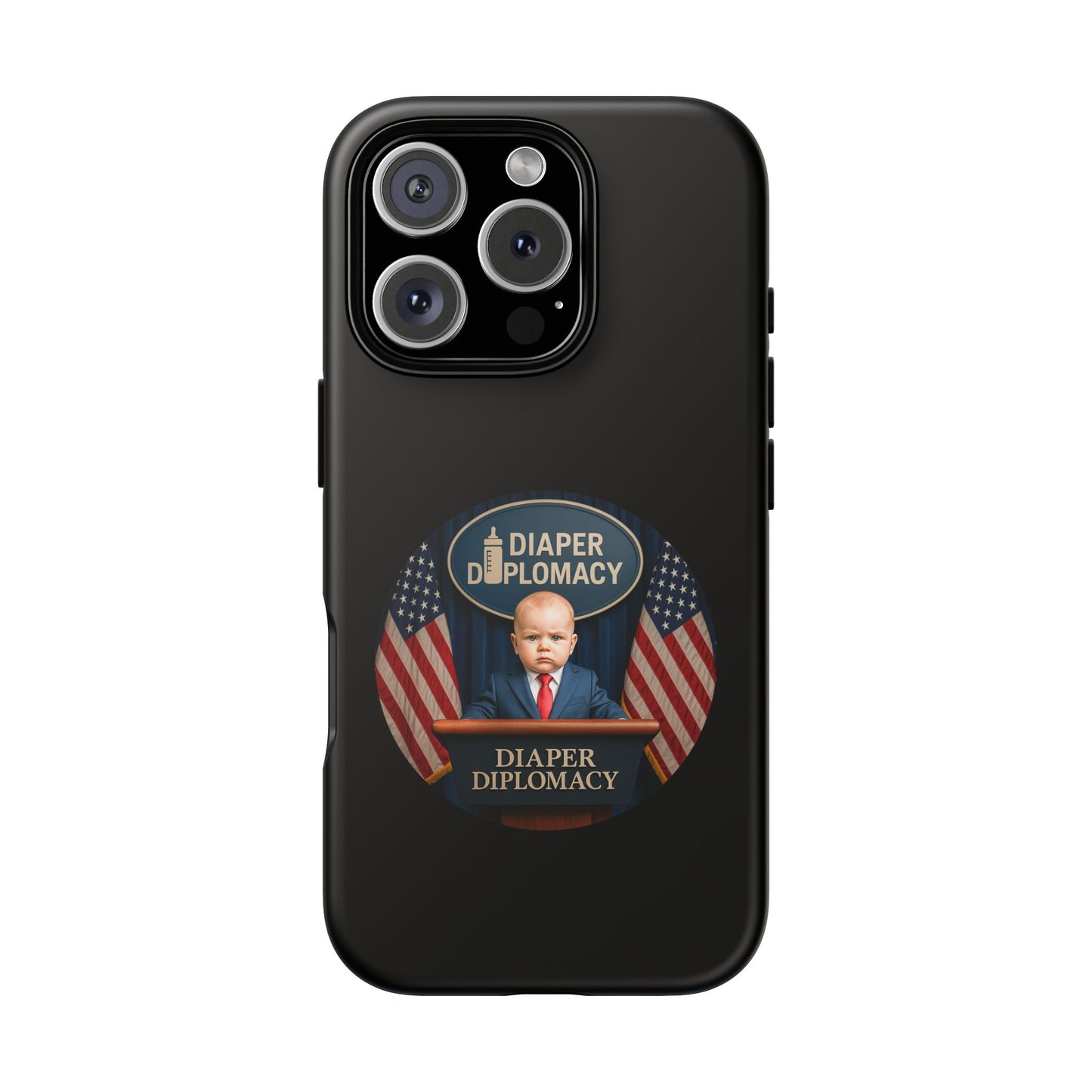 Diaper Diplomacy — Podium Baby Shield Case