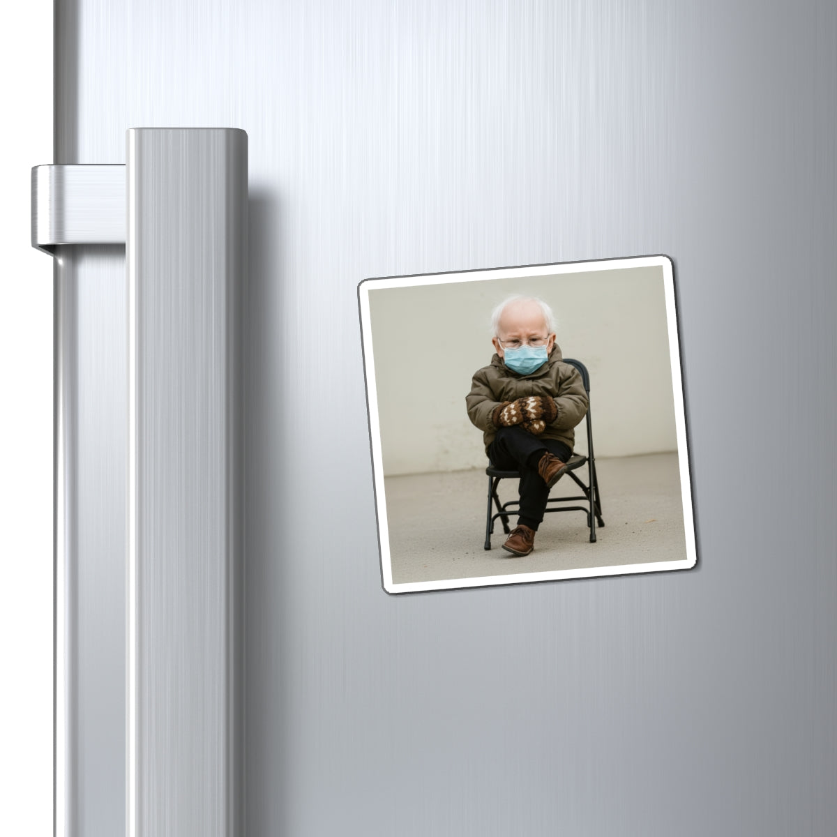 Mittens Magnet - Bernie Sanders