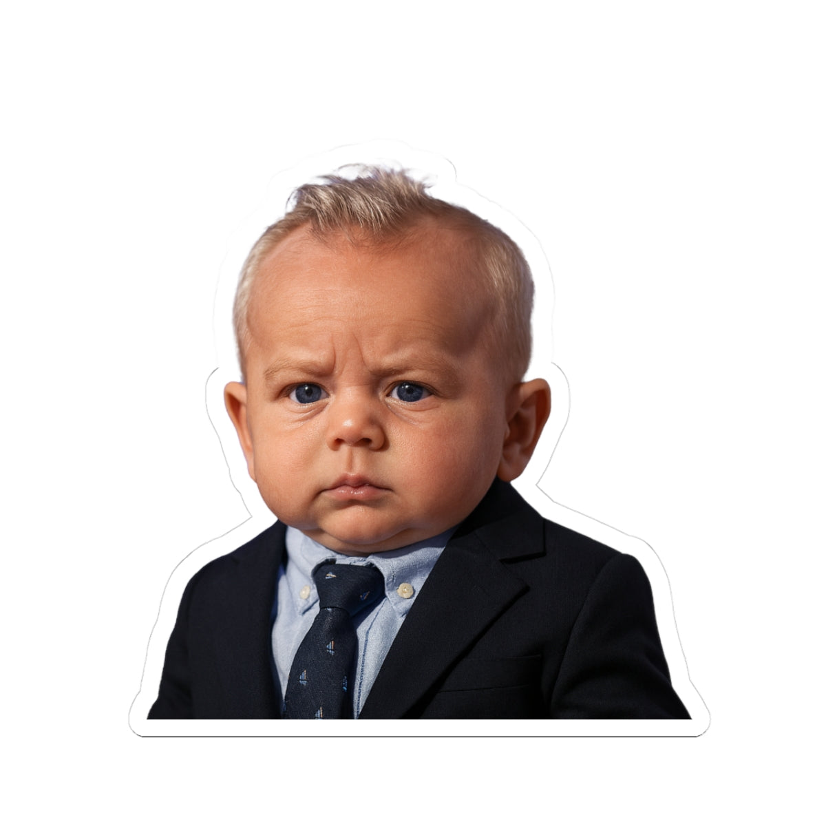 I Was Born Suspicious Sticker - Robert F. Kennedy Jr. (RFK Jr.)