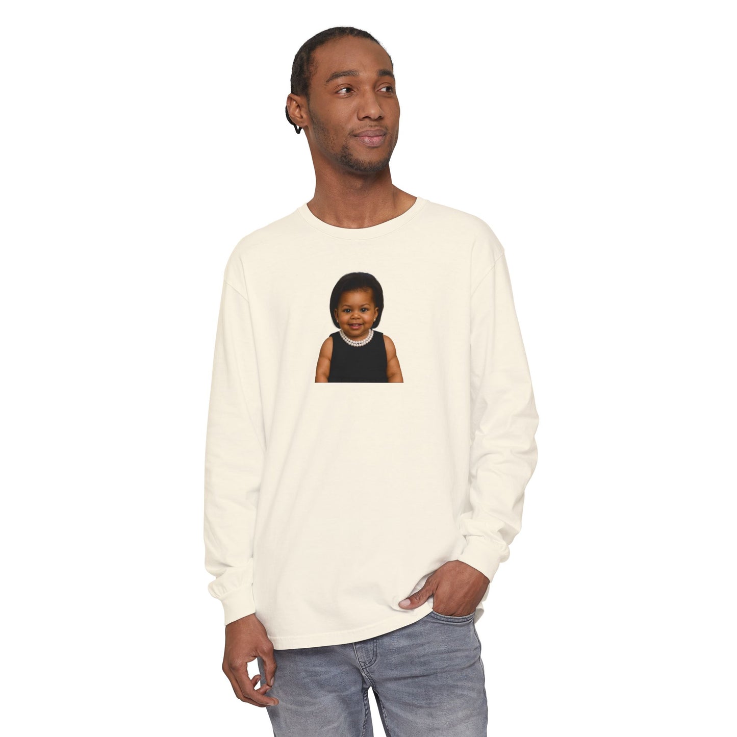 Hopeful Long Sleeve Shirt - Michelle Obama
