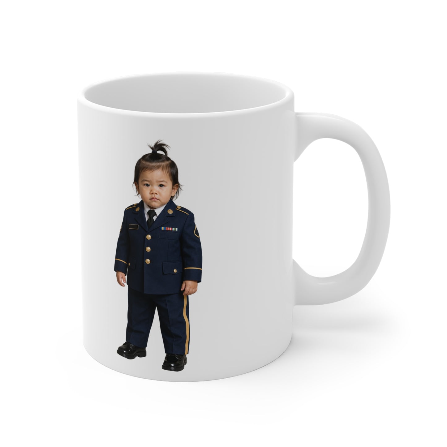 Watchstander Mug - Army Modern Dress Uniform Asian Female
