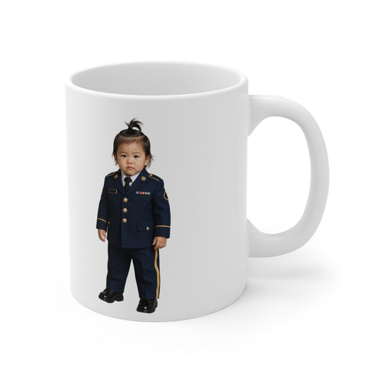 Watchstander Mug - Army Modern Dress Uniform Asian Female