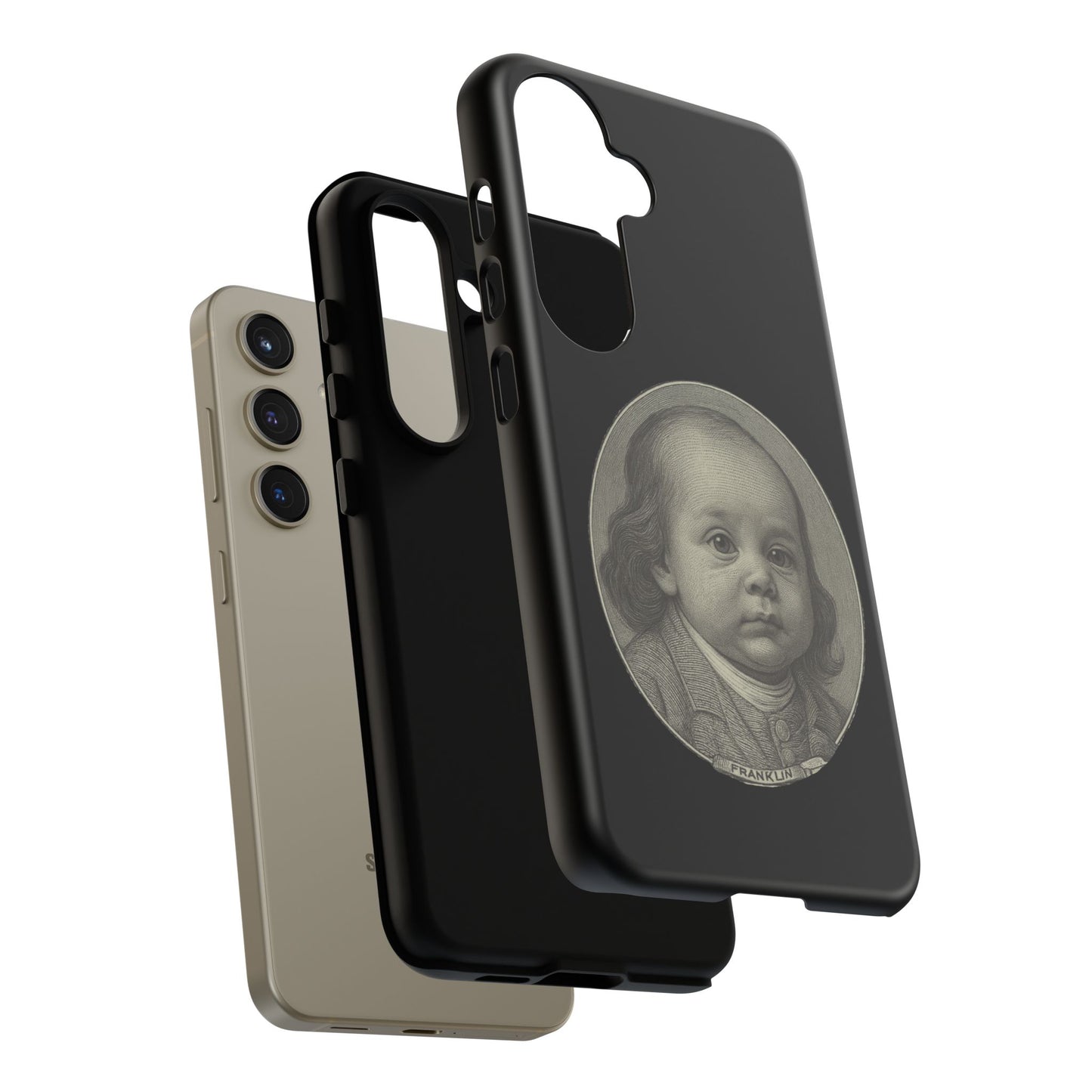 All About the Benjamins, Baby Phone Case - Benjamin Franklin
