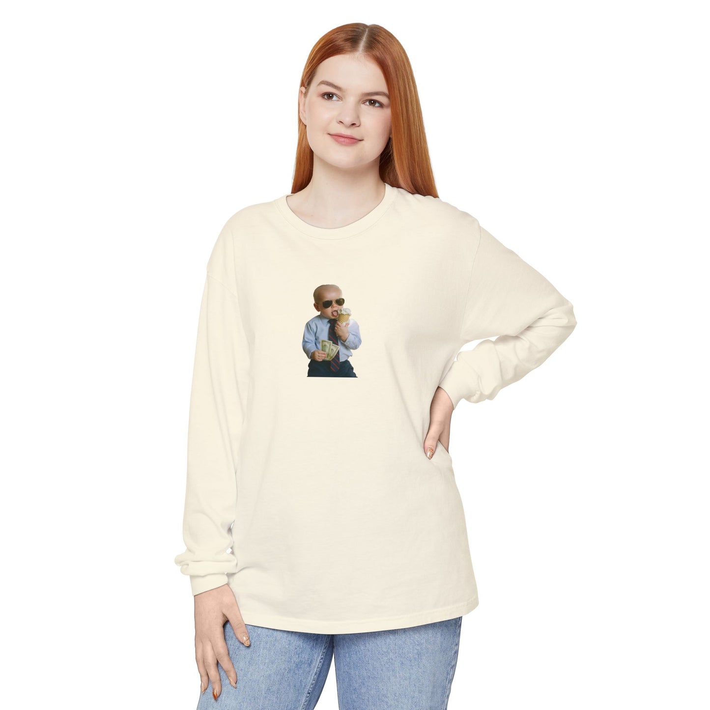 Just a Kid From Scranton...With Ice Cream Long Sleeve Shirt - Joe Biden