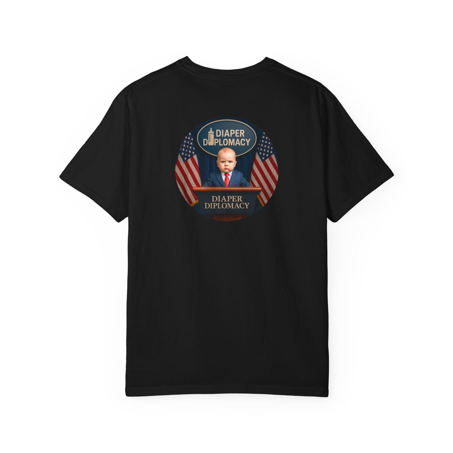 Diaper Diplomacy — Podium Baby Tee