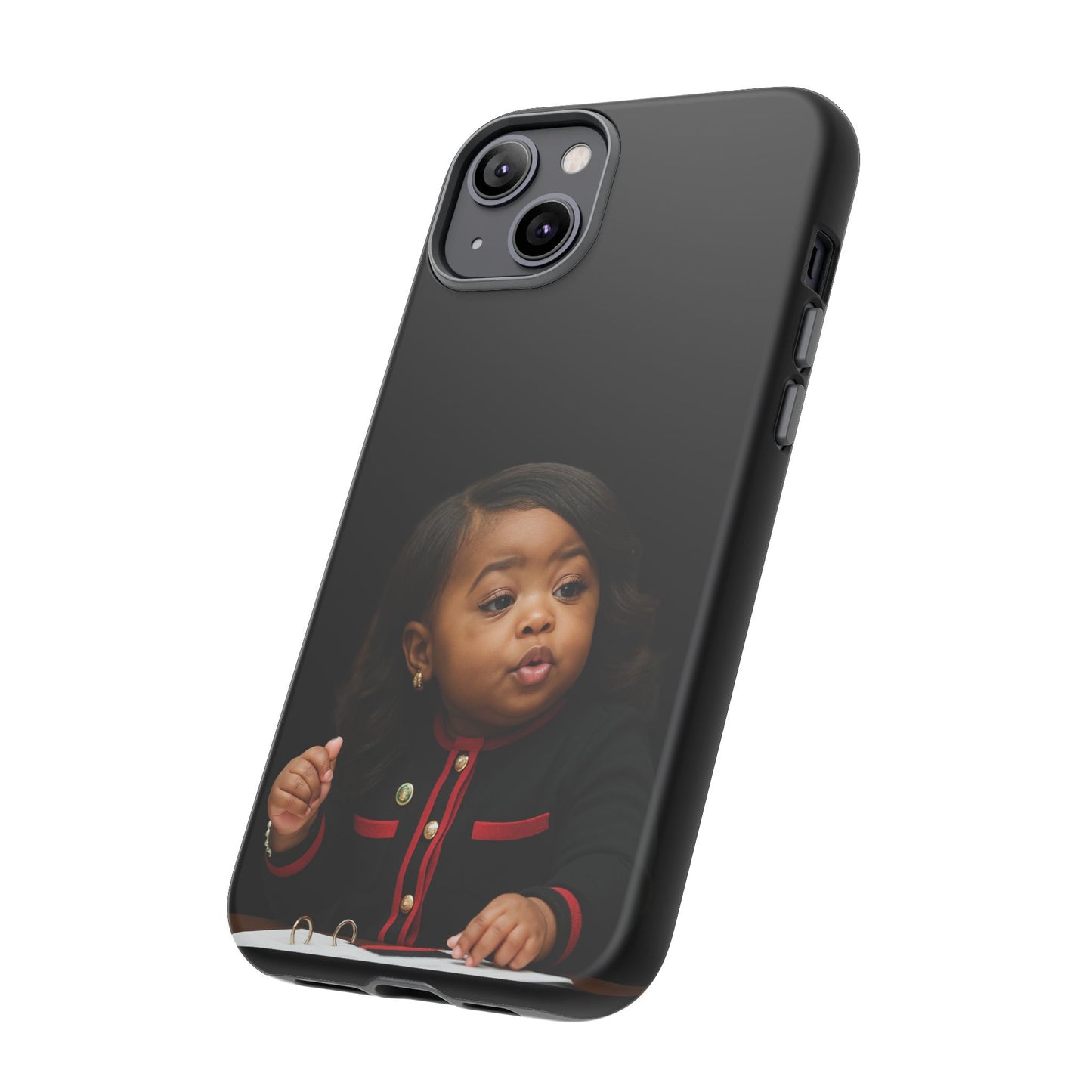 Glossed Up + Ready for the Group Chat Phone Case - Jasmine Crockett