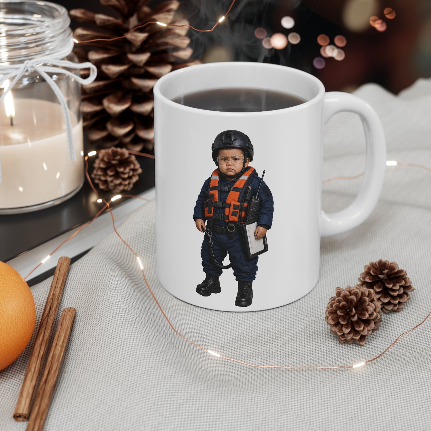 Briefing Room Mug - Coast Guard Modern Maritime Law Enforcement Boarding Team