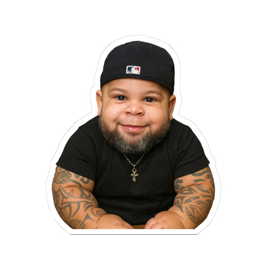 Tiny Tyrus, Big Opinions Sticker - Tyrus