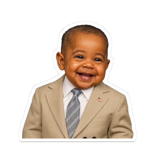 "Yes We Tan” Sticker - Barack Obama