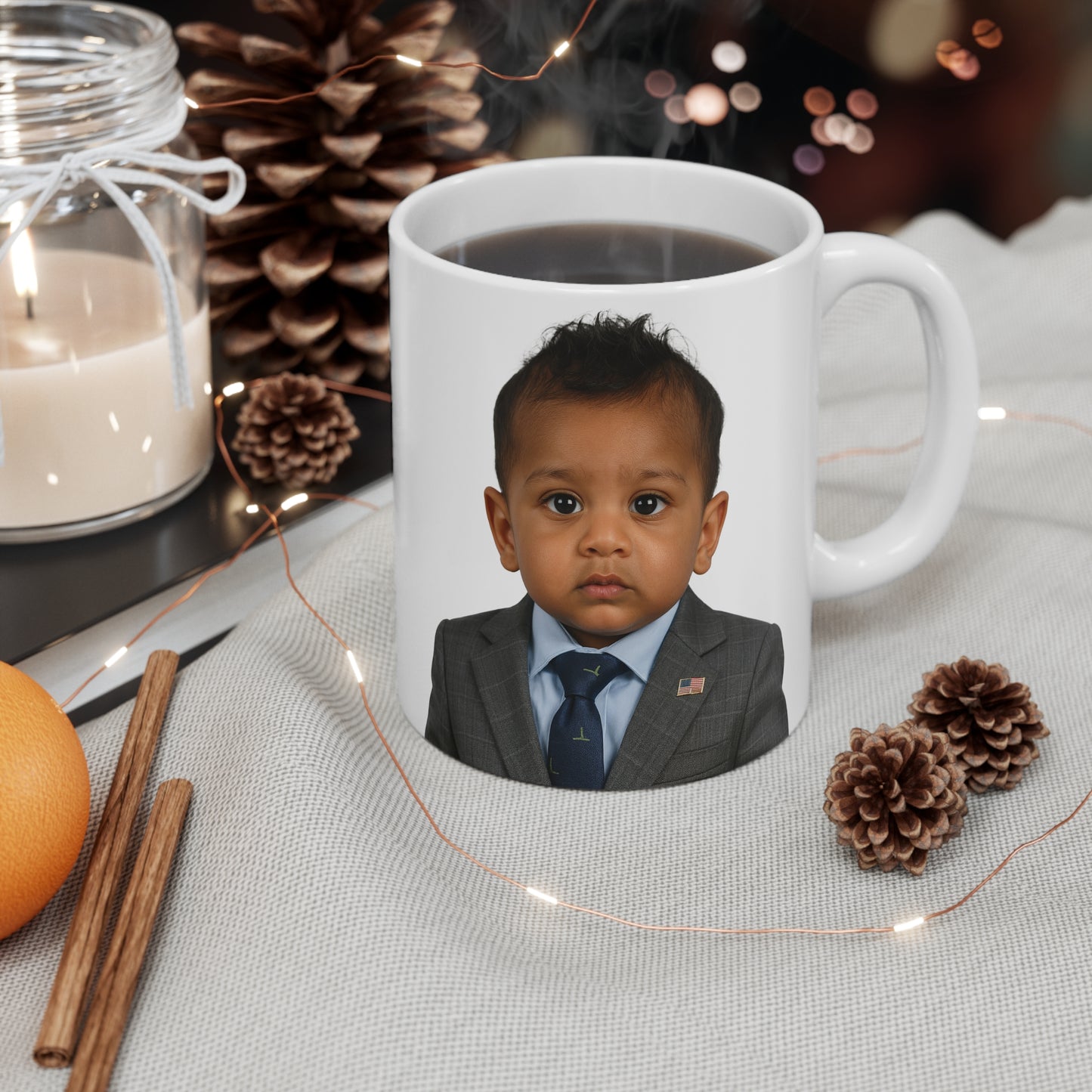Baby Bureau Brew Mug - Kash Patel