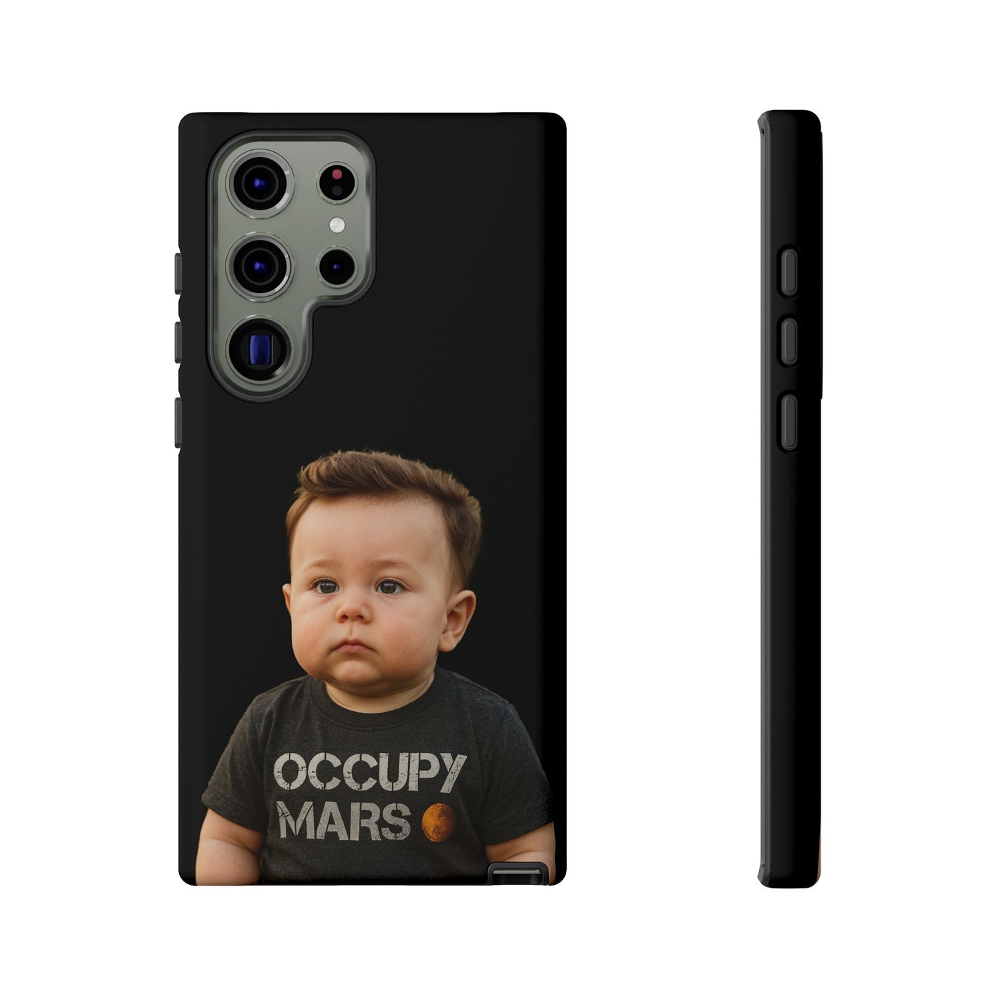 Pocket Payload: Dual-Layer Mars Readiness Phone Case - Elon Musk