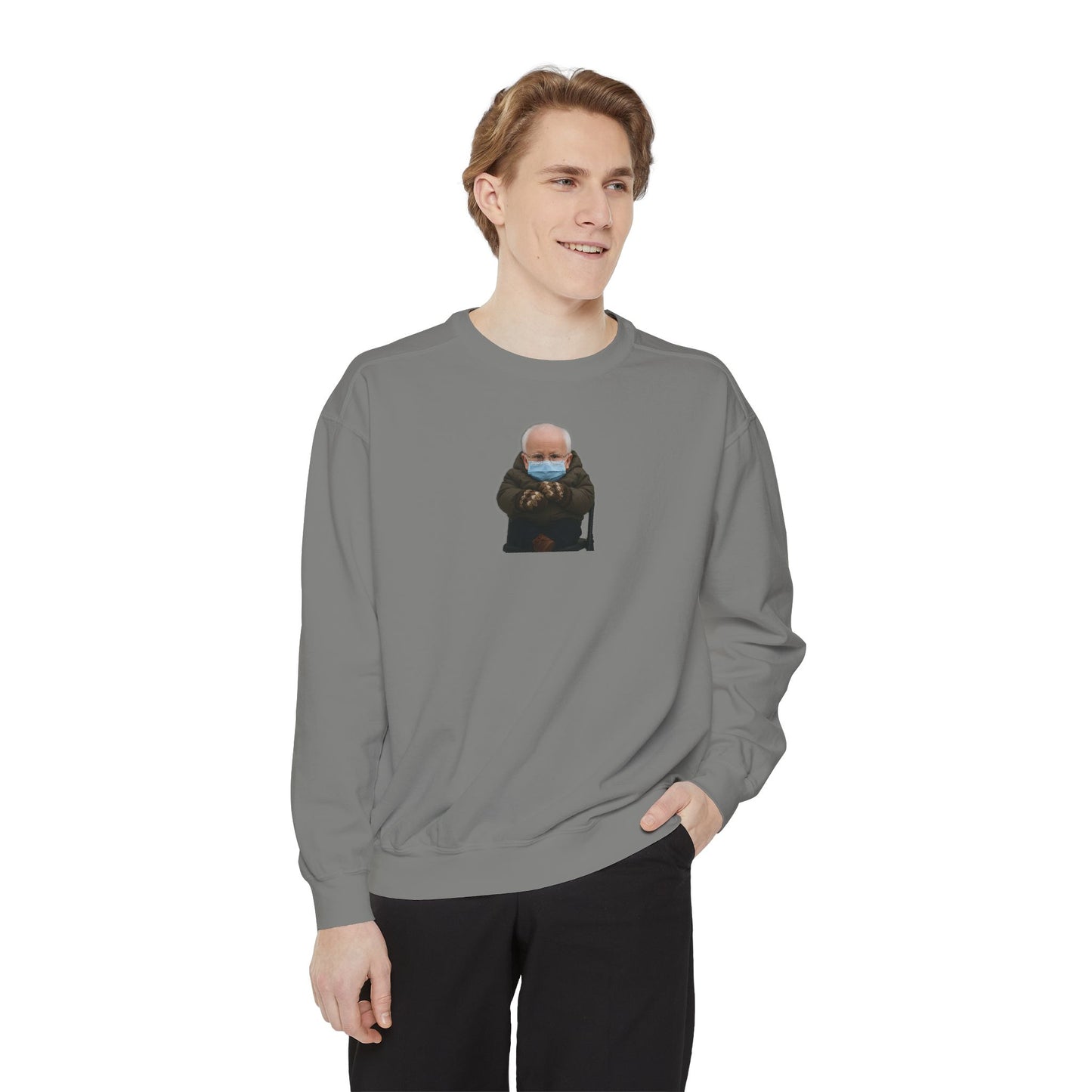 Mittens Crewneck Sweatshirt -Bernie Sanders