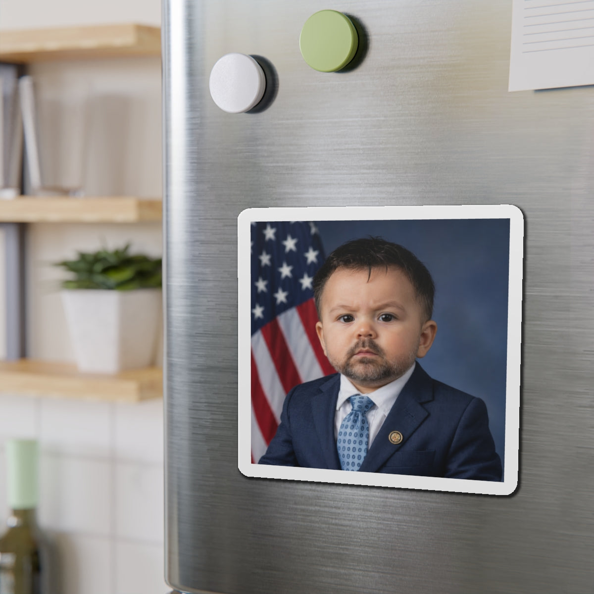 Baby Morgan's Magnetic Personality Magnet - Morgan Latrell