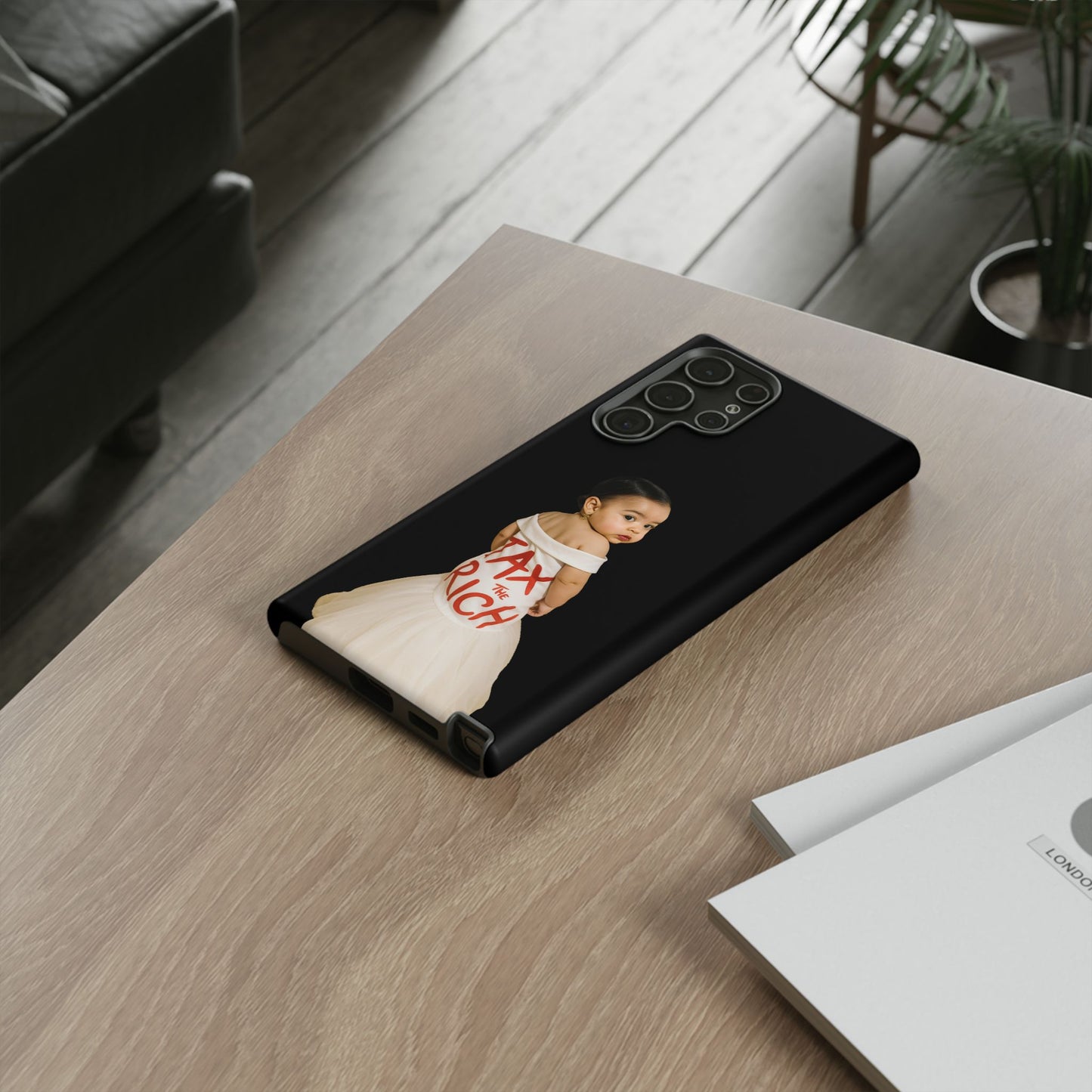 Tax the Playpen Phone Case - Alexandria Ocasio-Cortez (AOC)