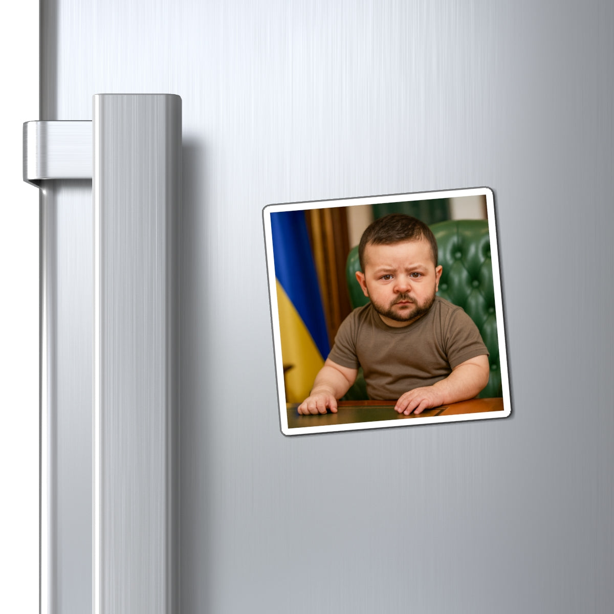 Fridge Briefing Command Magnet - Volodymyr Zelensky