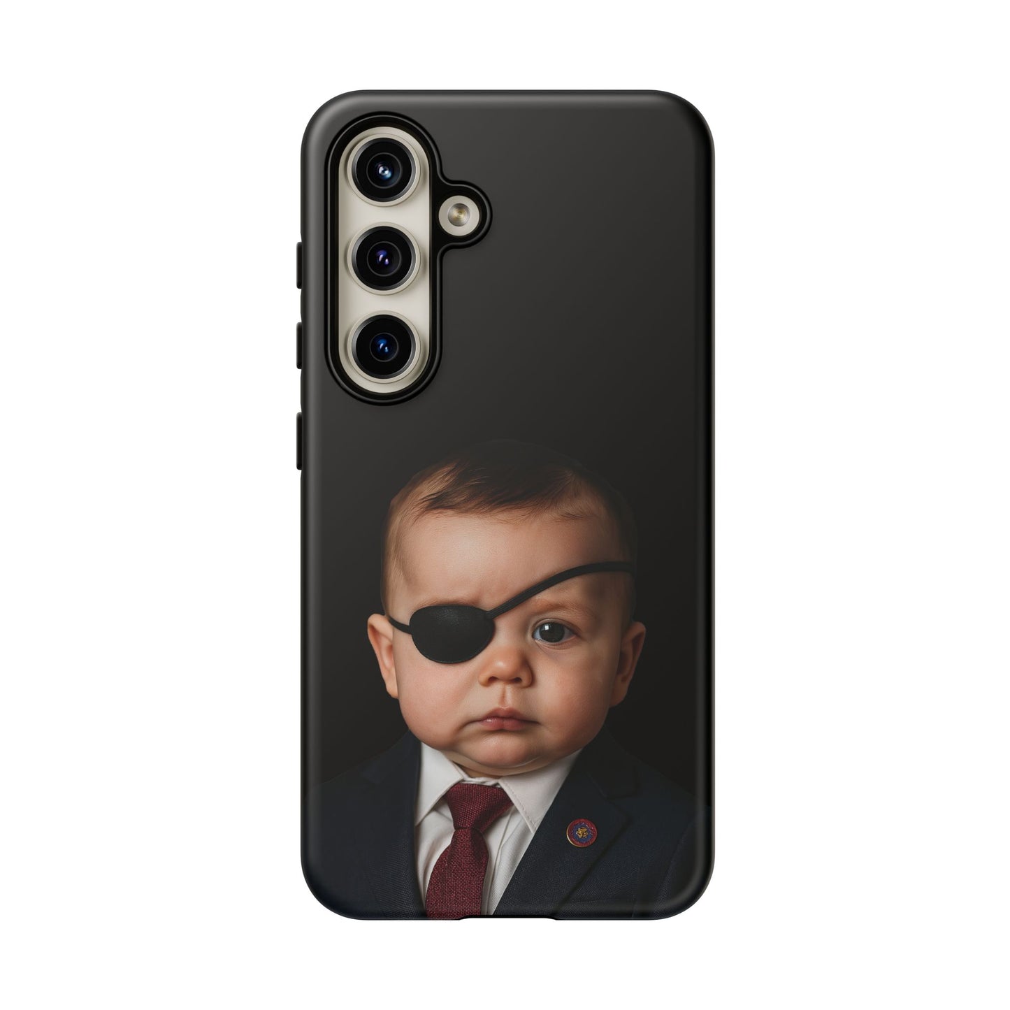 “One Eye on Freedom, One on Your Notifications”