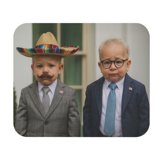 The Sombreros Will Continue Mouse Pad - Hakeem Jeffries + Chuck Schumer