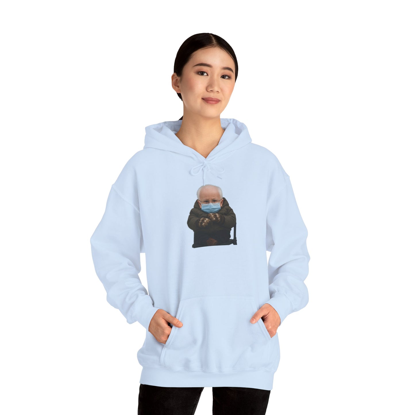Mittens Hoodie -  Bernie Sanders