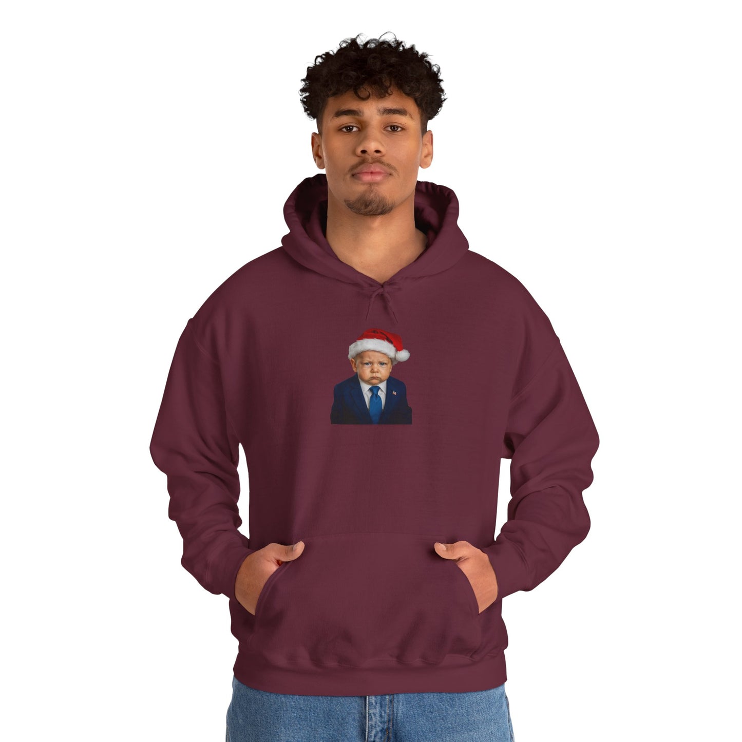 Make Christmas Great Again Hoodie - Donald J. Trump