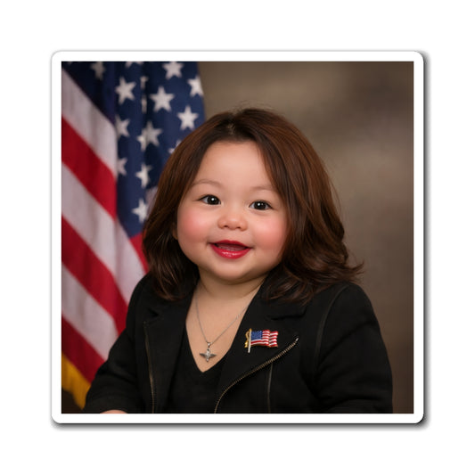 Duckworth Baby Magnet — “Hold The Line (On Your Fridge).” - Tammy Duckworth