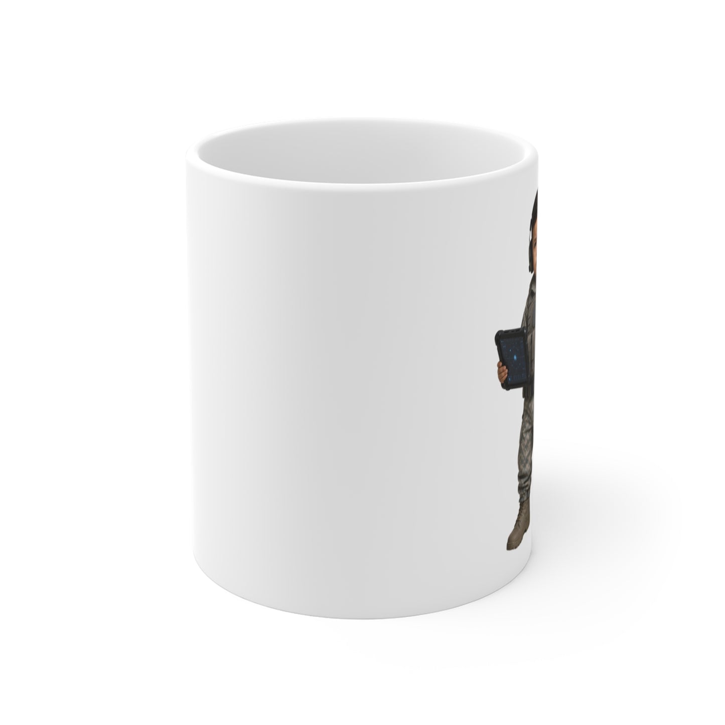 Duty Desk Mug - Space Force Modern Space Operations Guardian