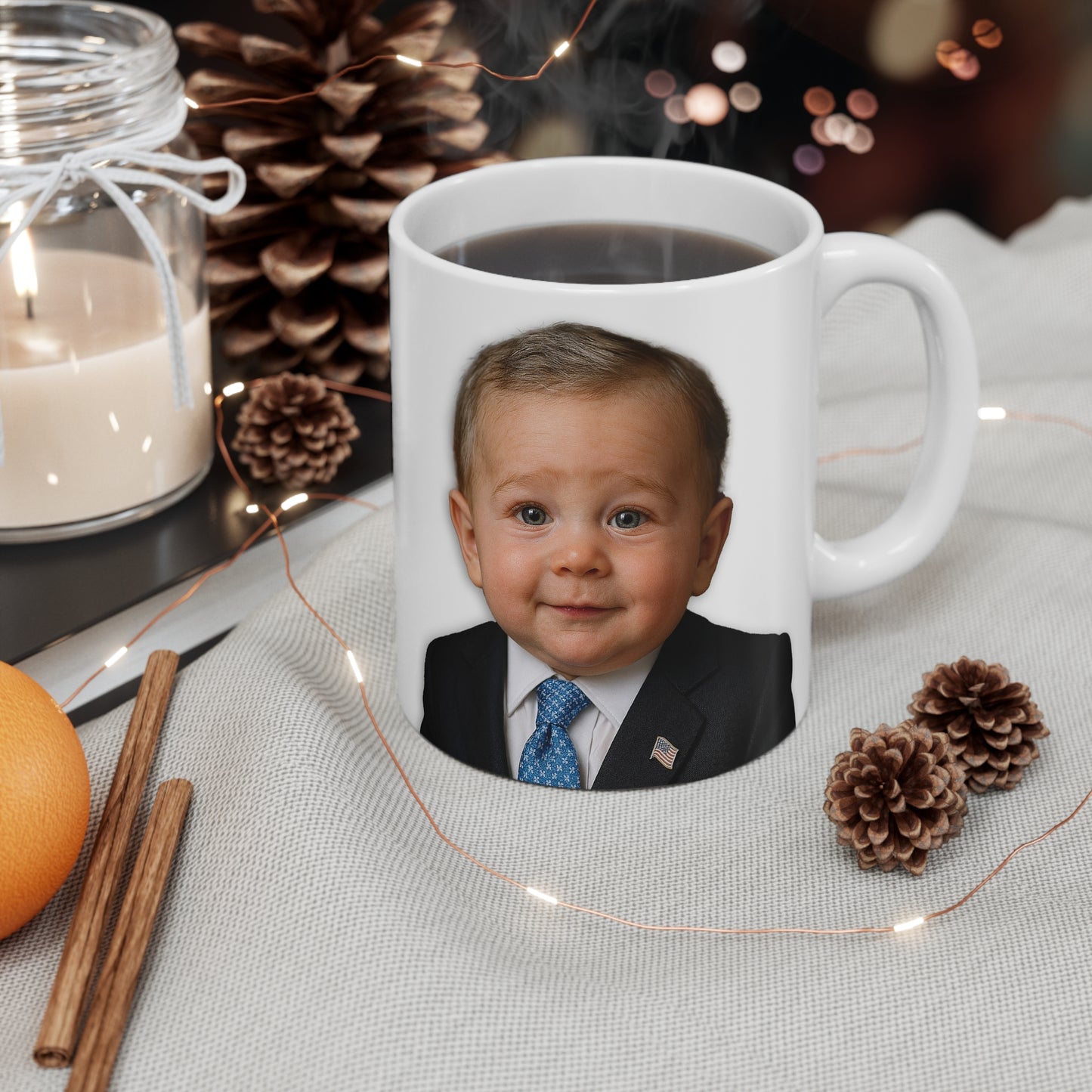 “Mission Accomplished (on Coffee)” - George W Bush