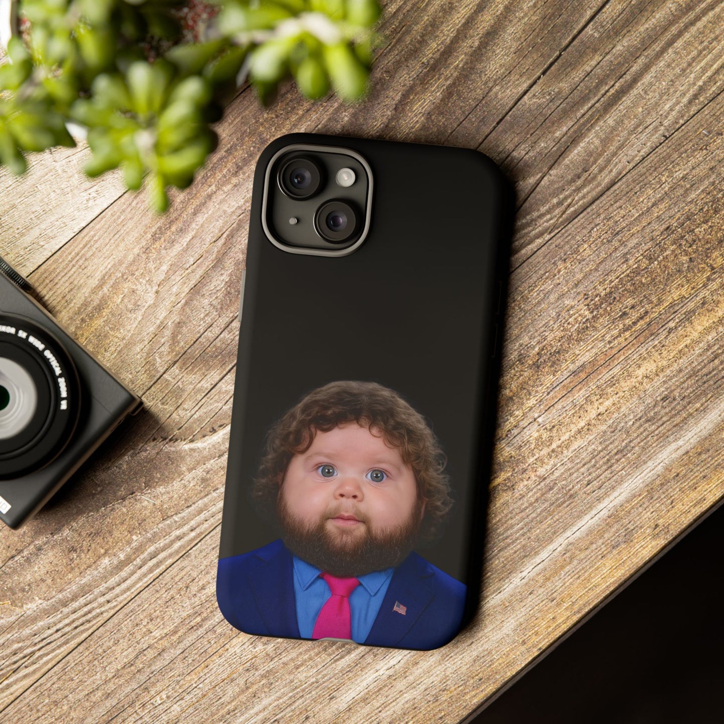 Unholy Mullet That Defies Physics Phone Case - JD Vance