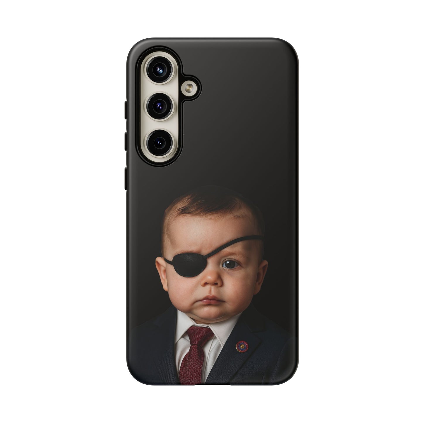 “One Eye on Freedom, One on Your Notifications”