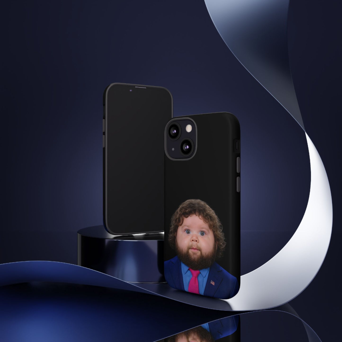 Unholy Mullet That Defies Physics Phone Case - JD Vance