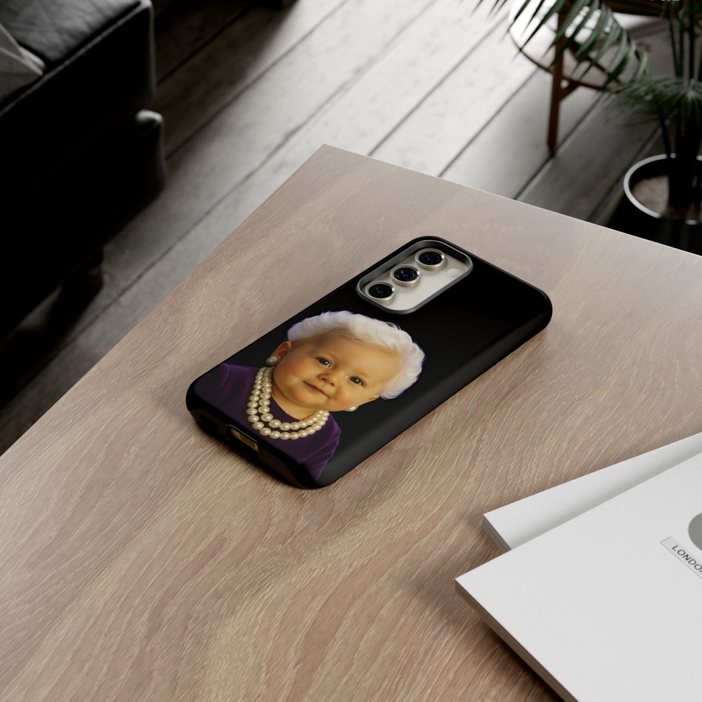 Call Me Old-Fashioned Phone Case - Barbara Bush