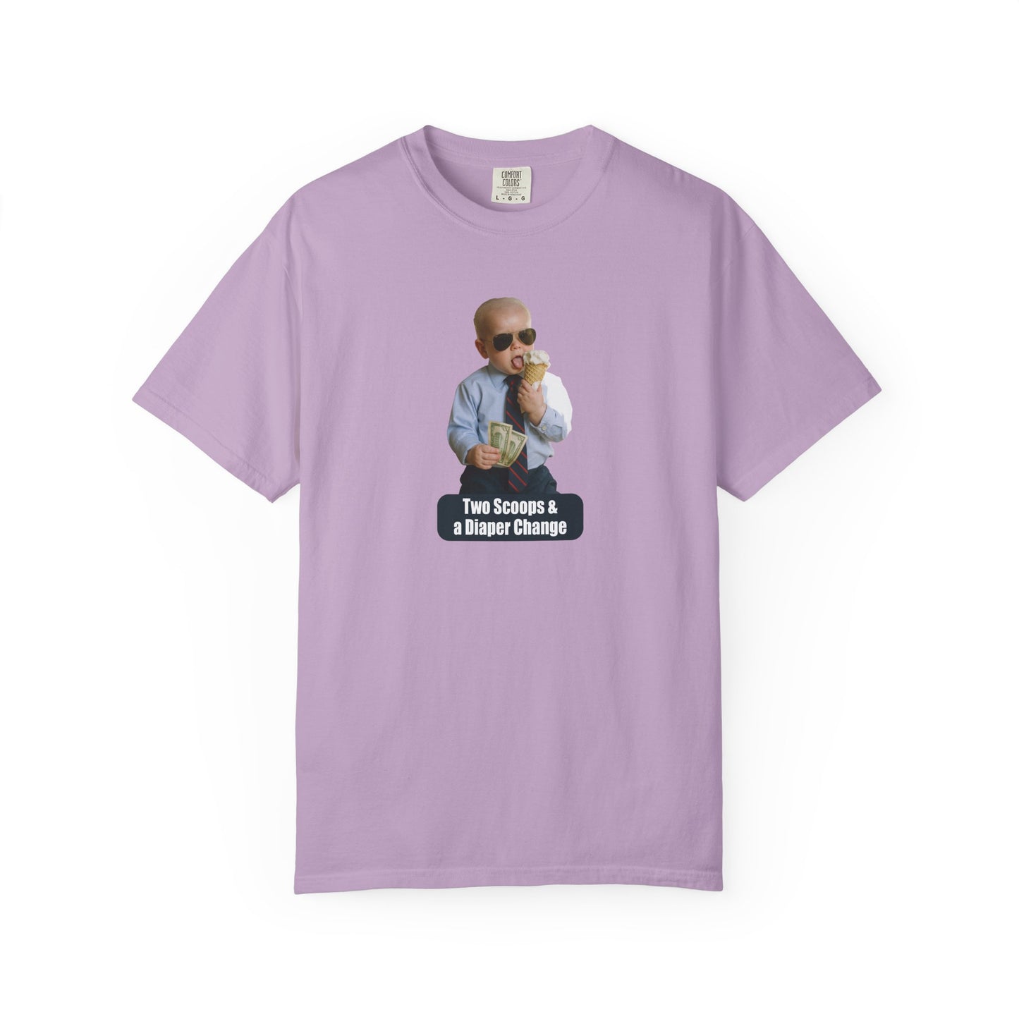 Two Scoops & a Diaper Change – Joe Biden Presidential Tee