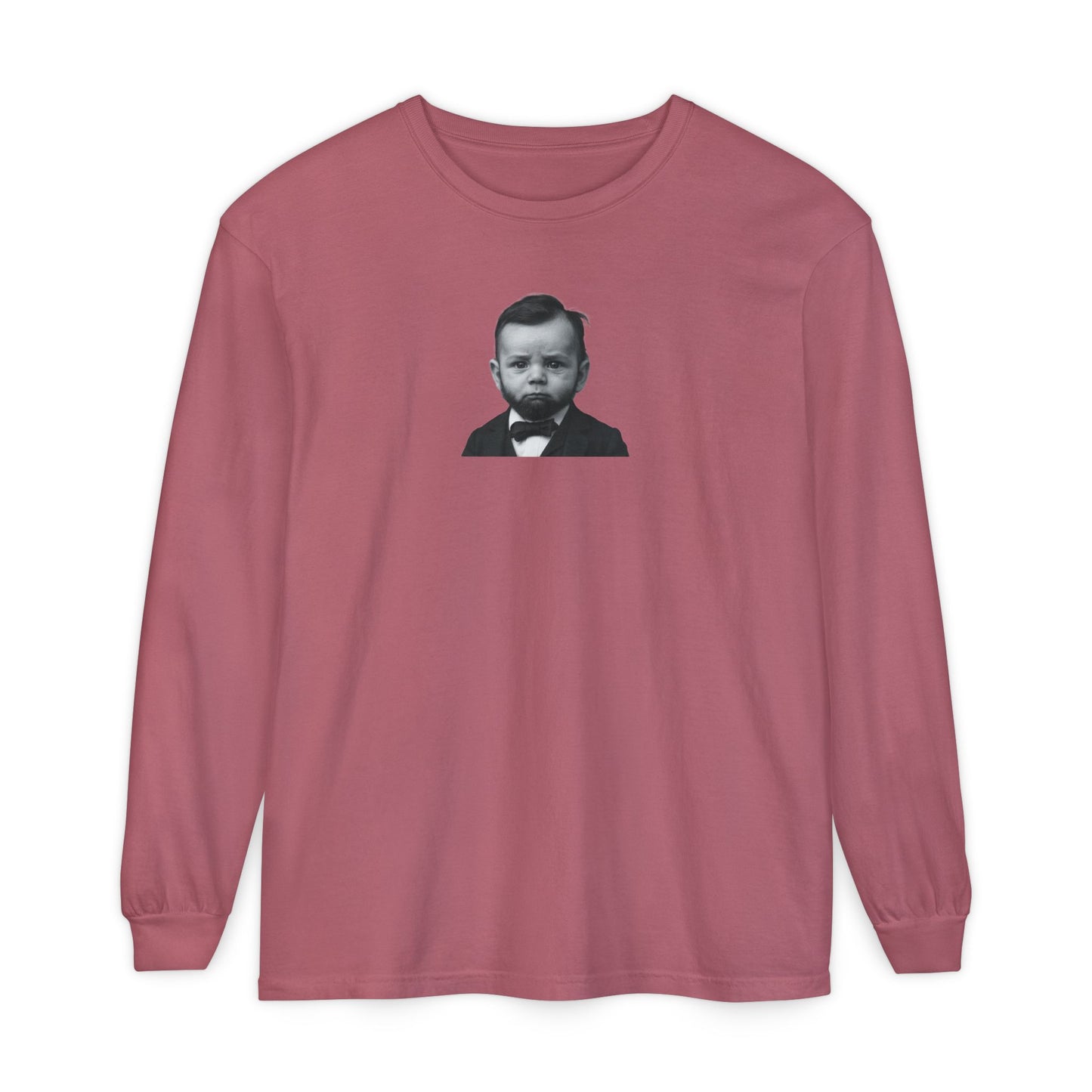Sleeves of the House Divided (But Warm) Long Sleeve Shirt - Abraham Lincoln
