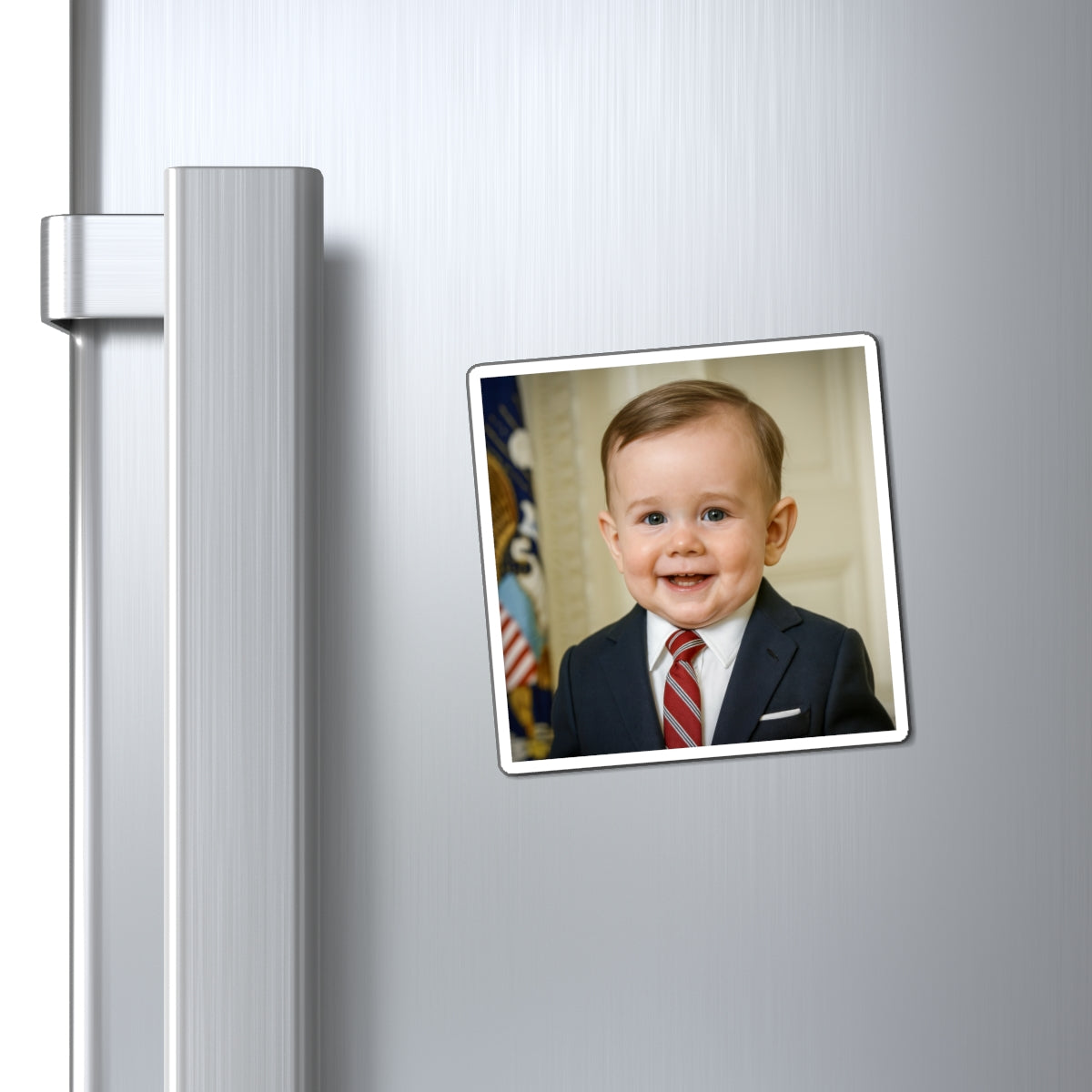 Kinder, Gentler Fridge Policy Magnet - George H.W. Bush