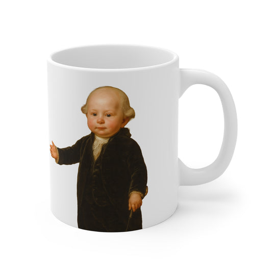 First in Caffeine, First in Peace Mug- George Washington
