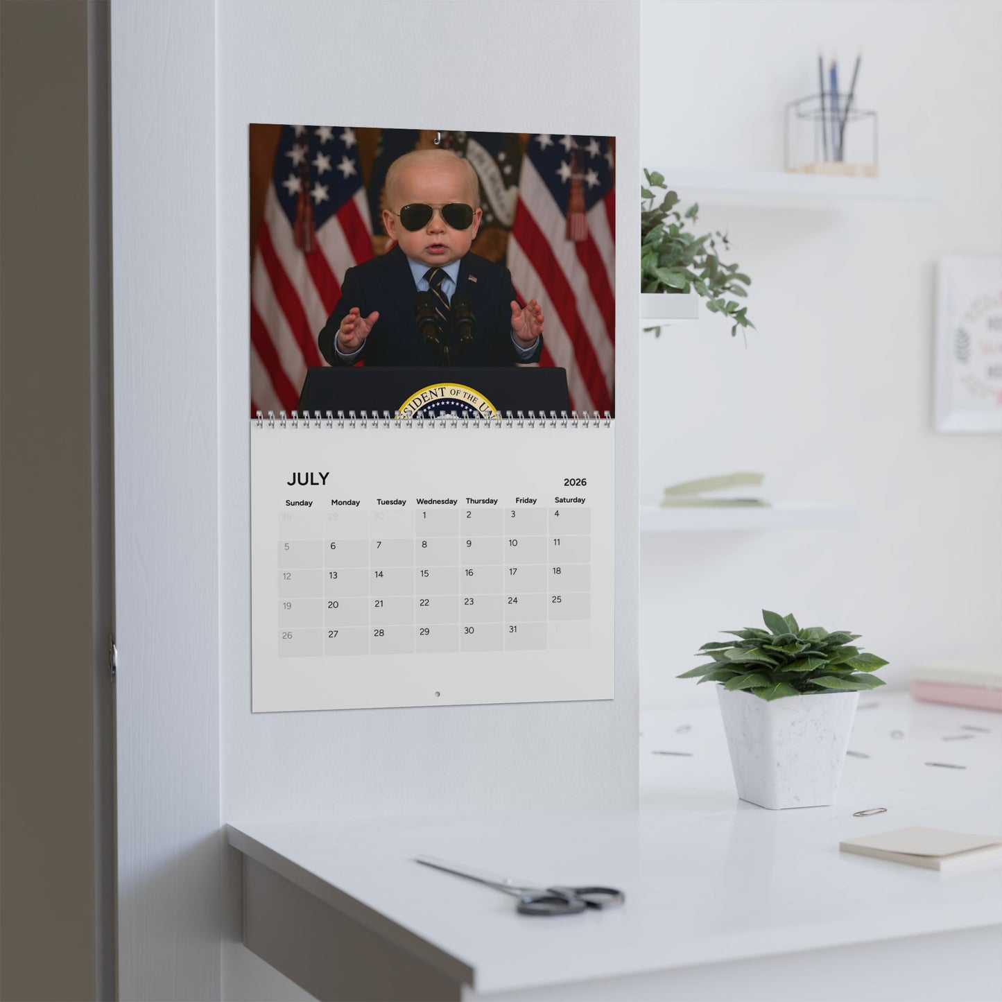 A Year of Aviators: Diaper Diplomacy’s 46th Edition Wall Calendar