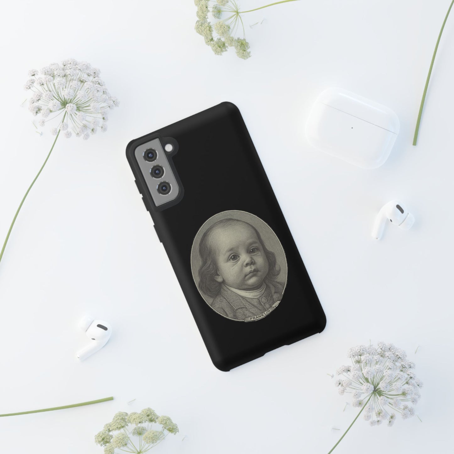 All About the Benjamins, Baby Phone Case - Benjamin Franklin