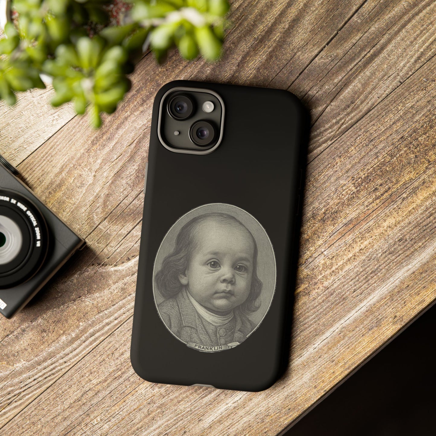 All About the Benjamins, Baby Phone Case - Benjamin Franklin
