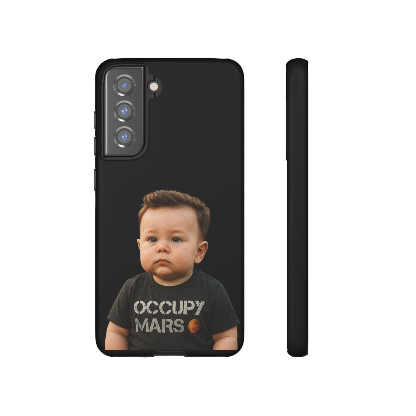 Pocket Payload: Dual-Layer Mars Readiness Phone Case - Elon Musk