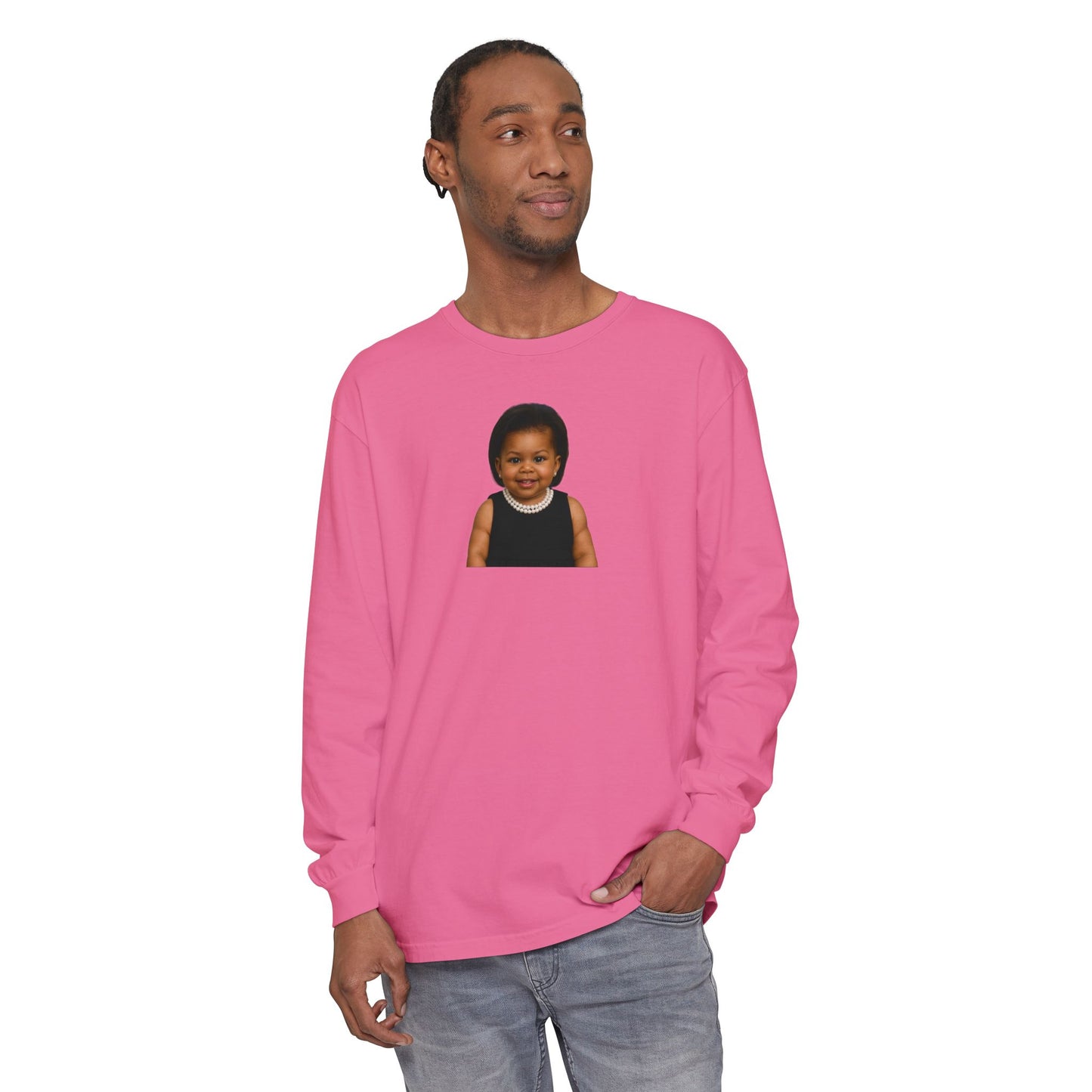 Hopeful Long Sleeve Shirt - Michelle Obama