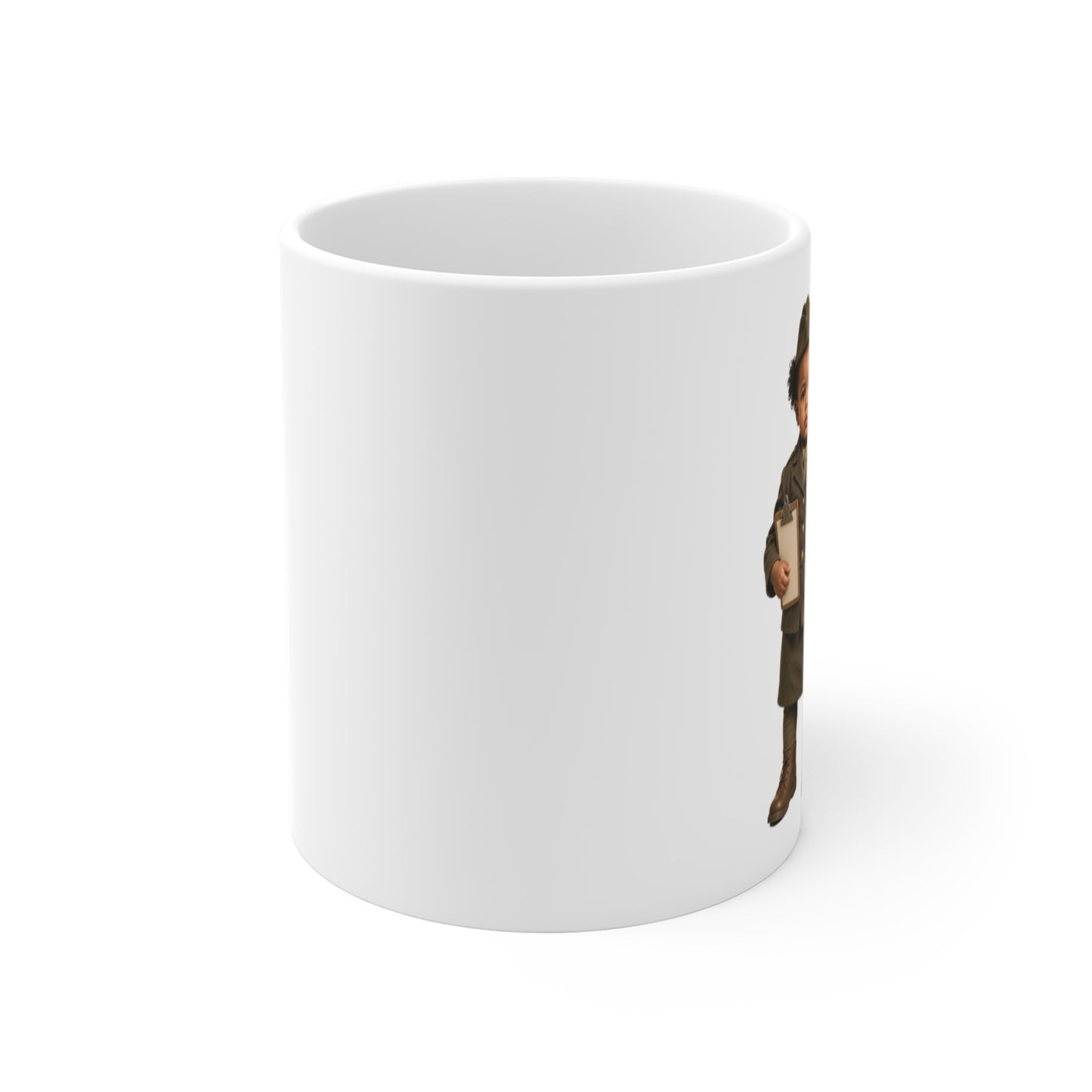 Reveille Roast Mug - Army World War II WAC Medical Support