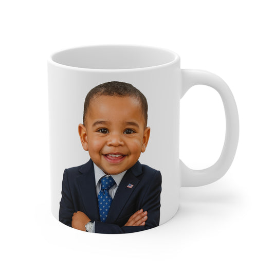 Yes We Caffeine Mug - Barack Obama