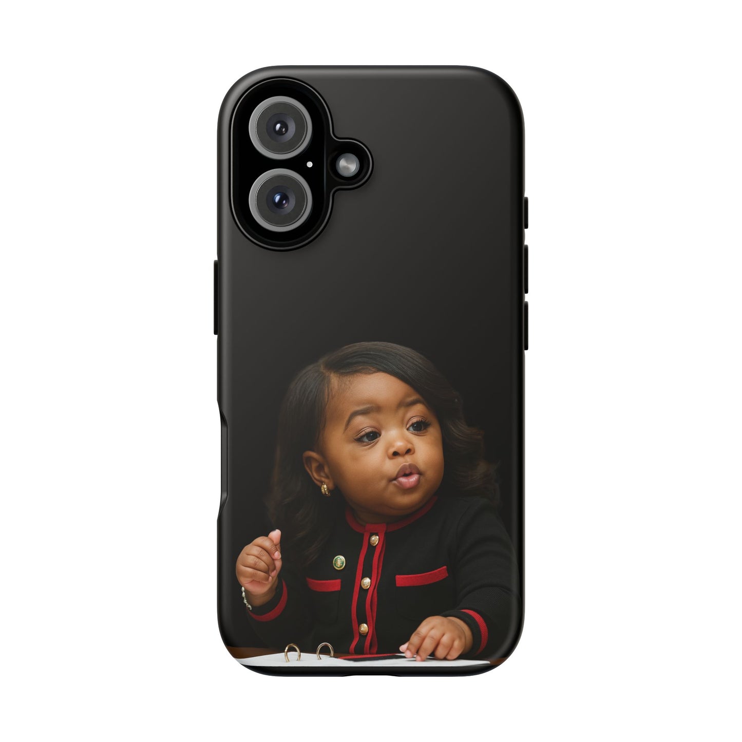 Glossed Up + Ready for the Group Chat Phone Case - Jasmine Crockett