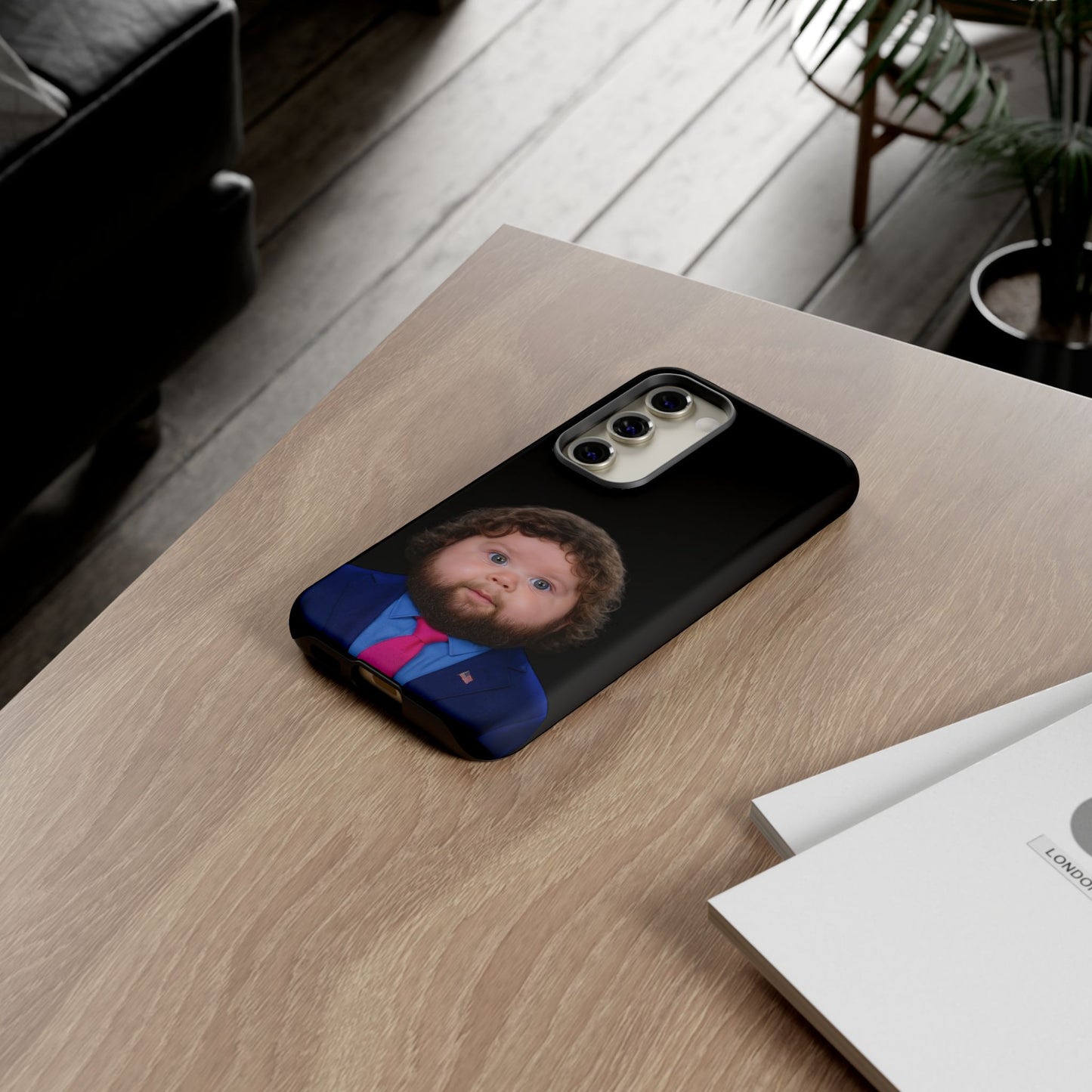 Unholy Mullet That Defies Physics Phone Case - JD Vance