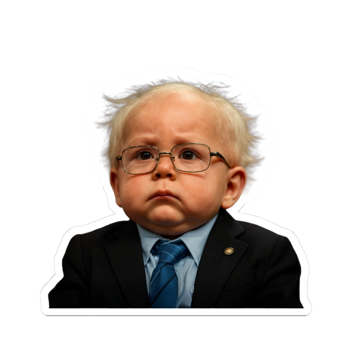 Sticker Shock—But Make It Universal Sticker - Bernie Sanders